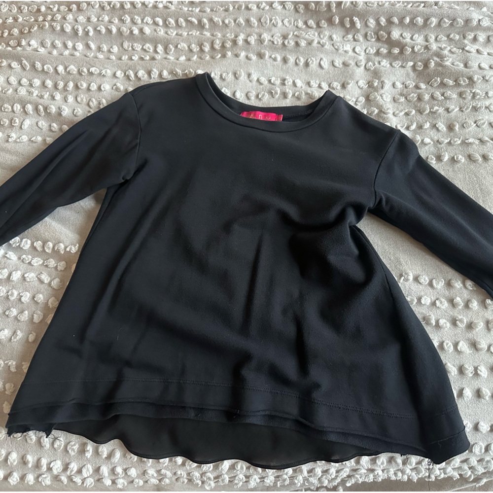 Sweatshirt from boutique in the hamptons!! Very chic! Silk detail in back!